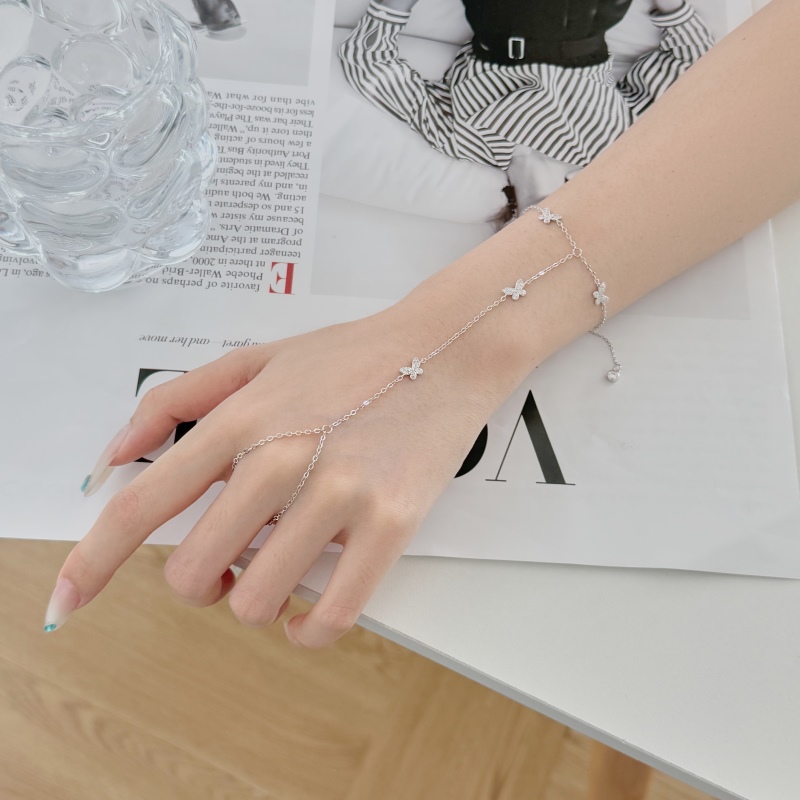 925 Sterling Silver Cubic Zirconia Bracelet - Image 2