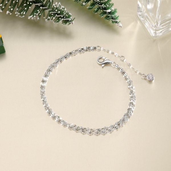 925 Sterling Silver Cubic Zirconia Bracelet