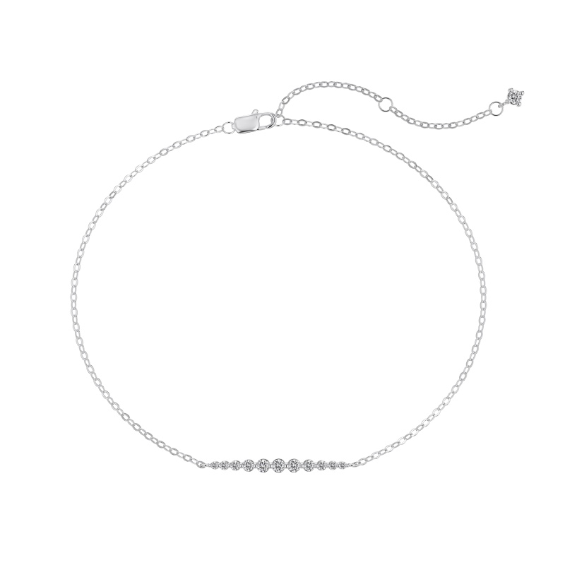 925 Sterling Silver Cubic Zirconia Bracelet