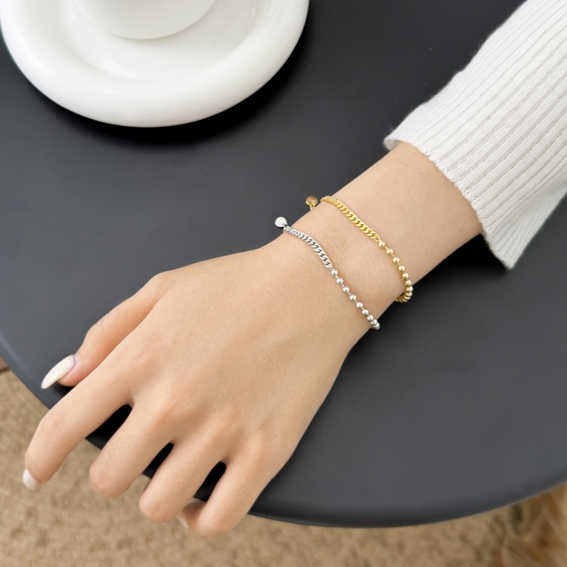 925 Sterling Silver 14K Plated Bracelet