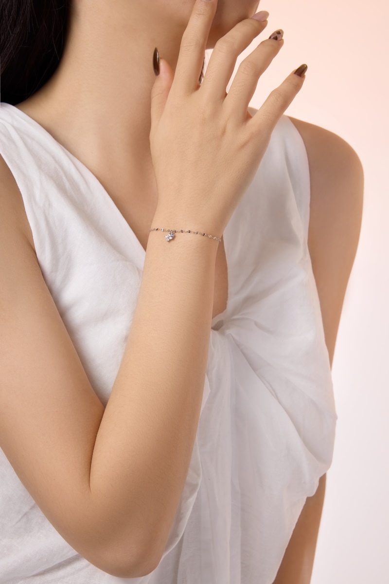 925 Sterling Silver Cubic Zirconia Bracelet