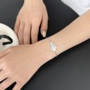 925 Sterling Silver Cubic Zirconia Bracelet
