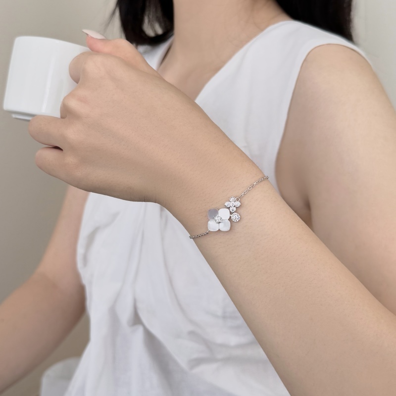 925 Sterling Silver Cubic Zirconia Bracelet - Image 3