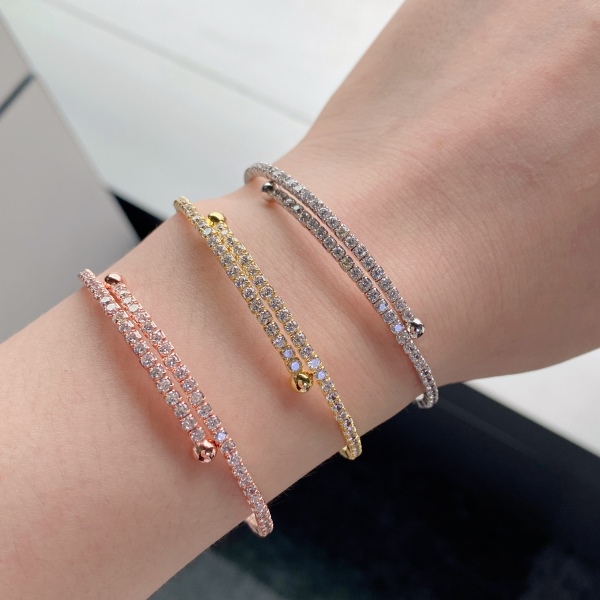 Sterling Silver 925 Bangle Small