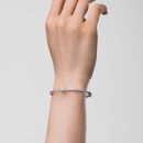925 Sterling Silver Cubic Zirconia Pear Cut Bracelet