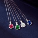 925 Sterling Silver Cubic Zirconia Necklace