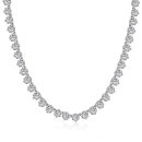 925 Sterling Silver Cubic Zirconia Necklace