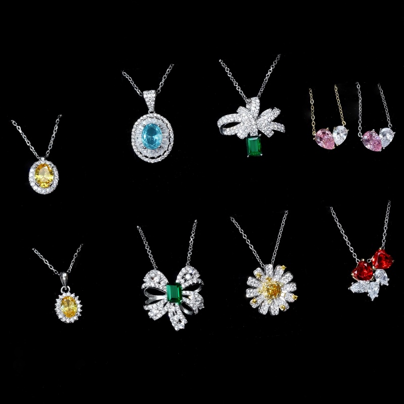 925 Sterling Silver Cubic Zirconia Heart Necklace - Image 3