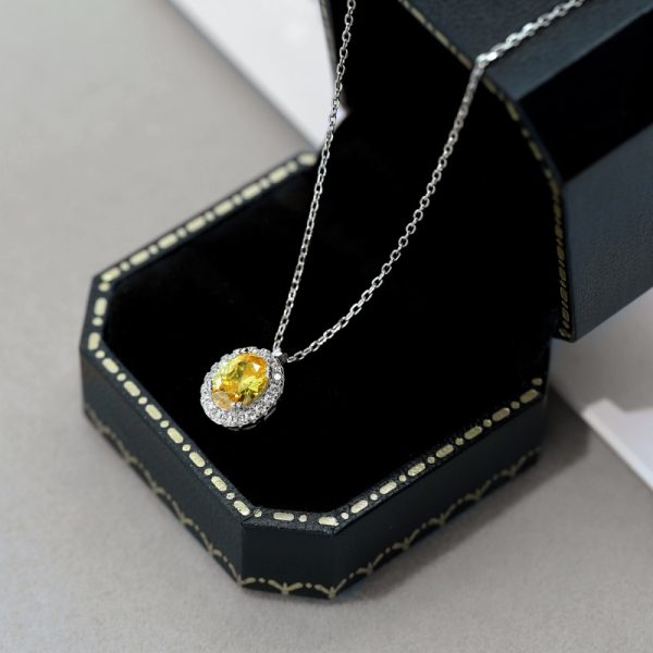 925 Sterling Silver Cubic Zirconia Necklace