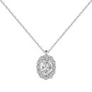 925 Sterling Silver Cubic Zirconia Necklace
