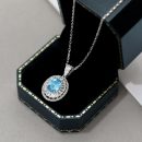 925 Sterling Silver Cubic Zirconia Necklace