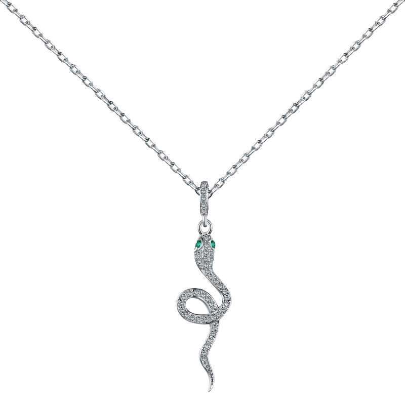 925 Sterling Silver Cubic Zirconia Necklace