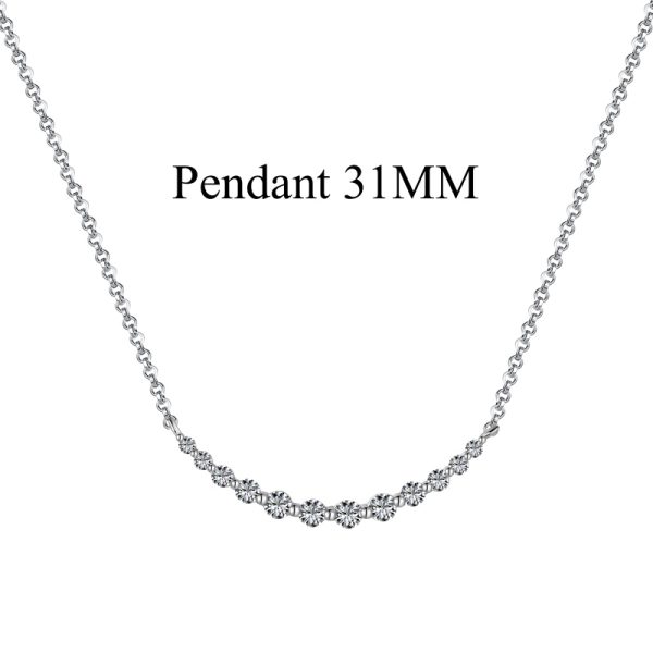 925 Sterling Silver Cubic Zirconia Necklace