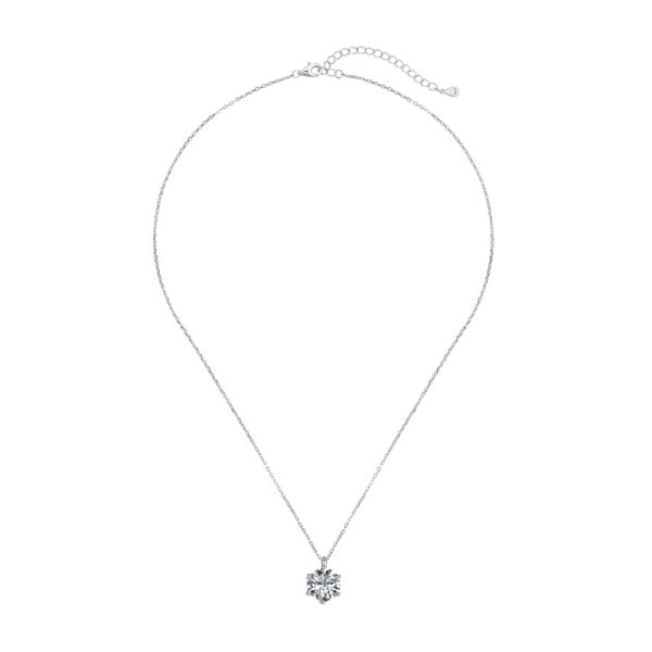 925 Sterling Silver Cubic Zirconia Necklace