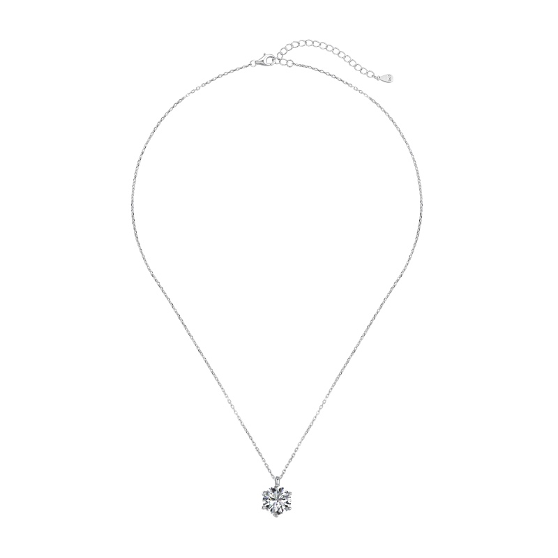 925 Sterling Silver Cubic Zirconia Necklace