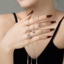 925 Sterling Silver Cubic Zirconia Necklace