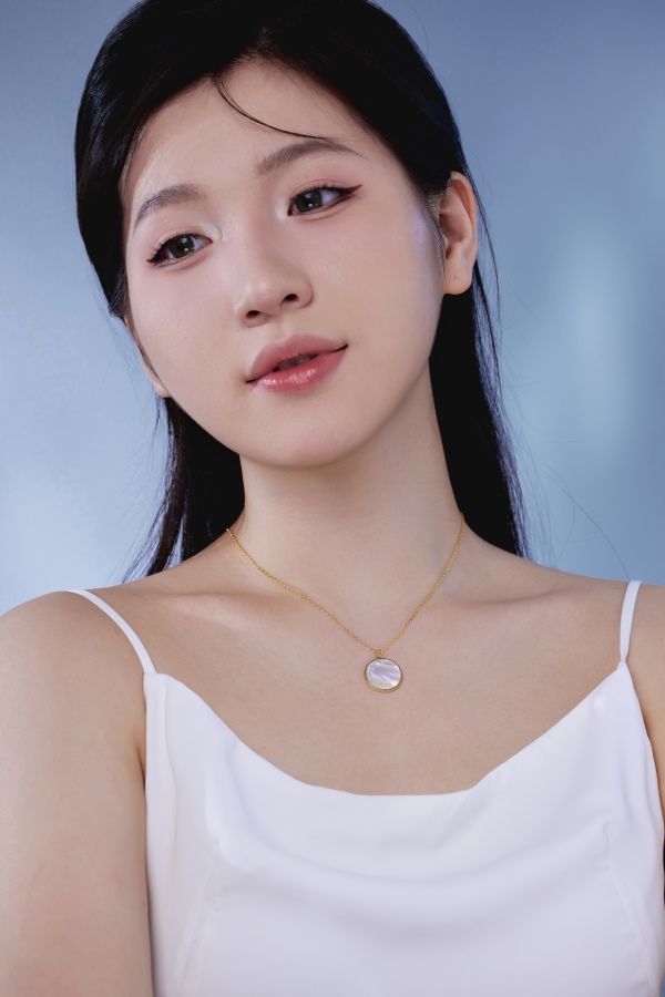 925 Sterling Silver 18K Gold Plated Necklace - Image 5