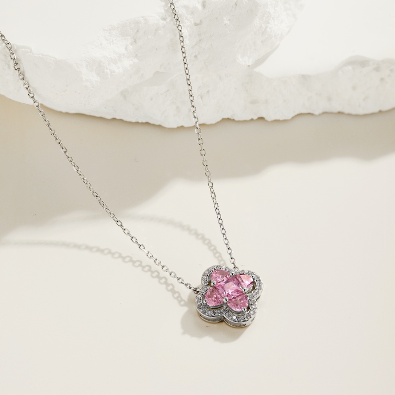925 Sterling Silver Cubic Zirconia Necklace