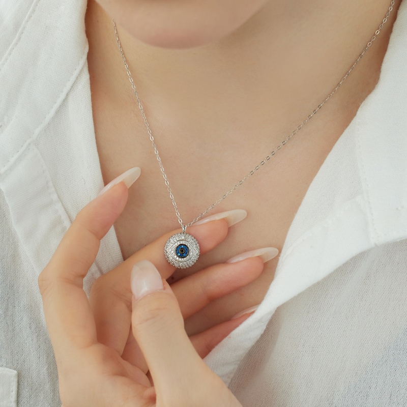 925 Sterling Silver Cubic Zirconia Necklace