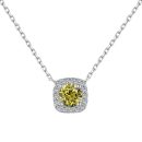 925 Sterling Silver Cubic Zirconia Necklace