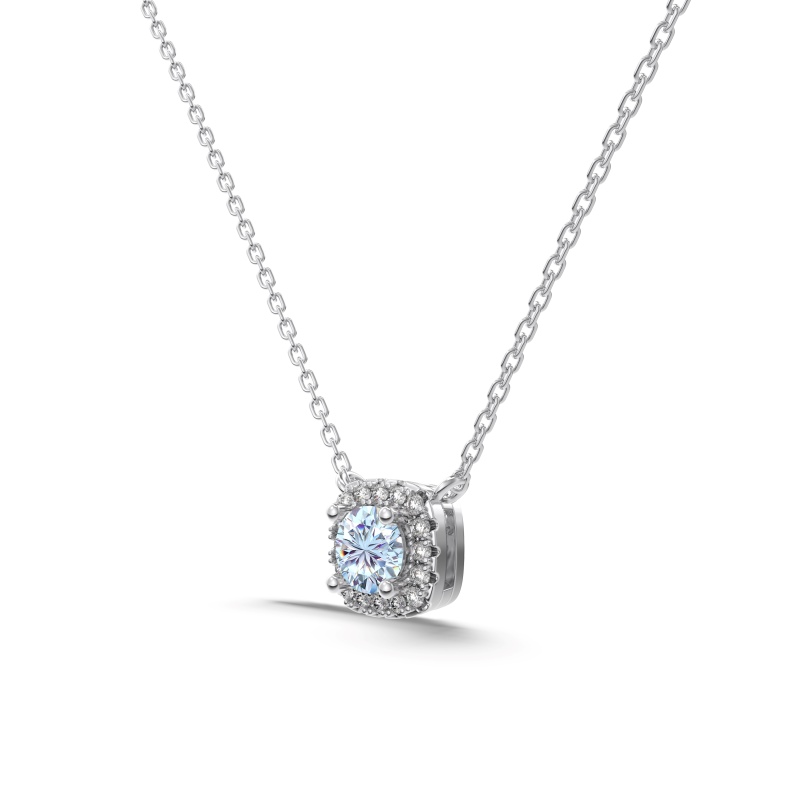 925 Sterling Silver Cubic Zirconia Necklace