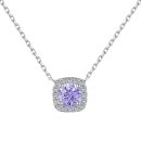 925 Sterling Silver Cubic Zirconia Necklace