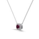 925 Sterling Silver Cubic Zirconia Necklace