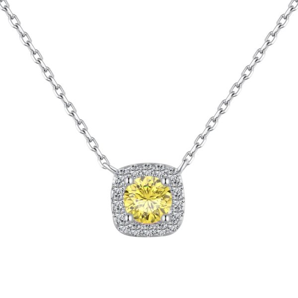 925 Sterling Silver Cubic Zirconia Necklace