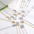 925 Sterling Silver Cubic Zirconia Necklace