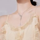 925 Sterling Silver Cubic Zirconia Necklace