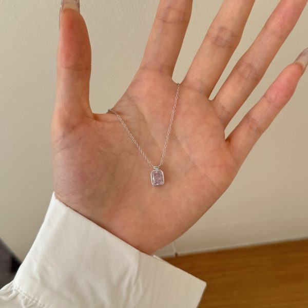 925 Sterling Silver Cubic Zirconia Necklace