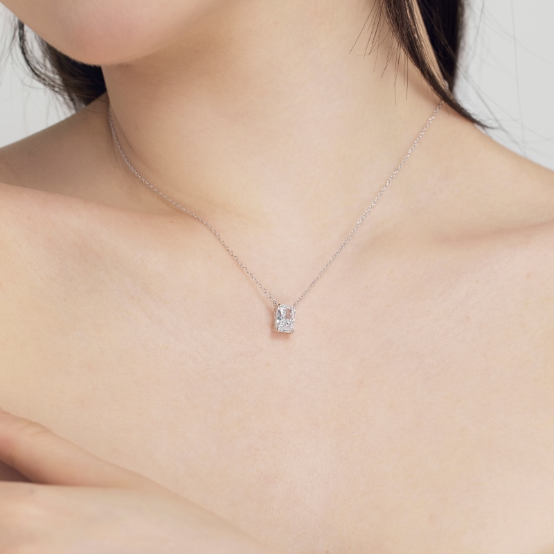 925 Sterling Silver Cubic Zirconia Necklace