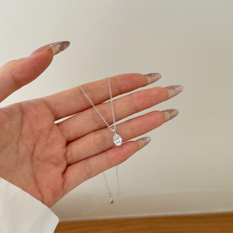925 Sterling Silver Cubic Zirconia Necklace