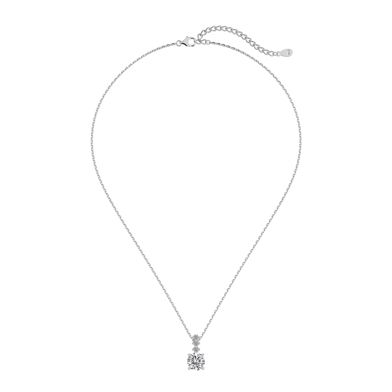 925 Sterling Silver Cubic Zirconia Necklace