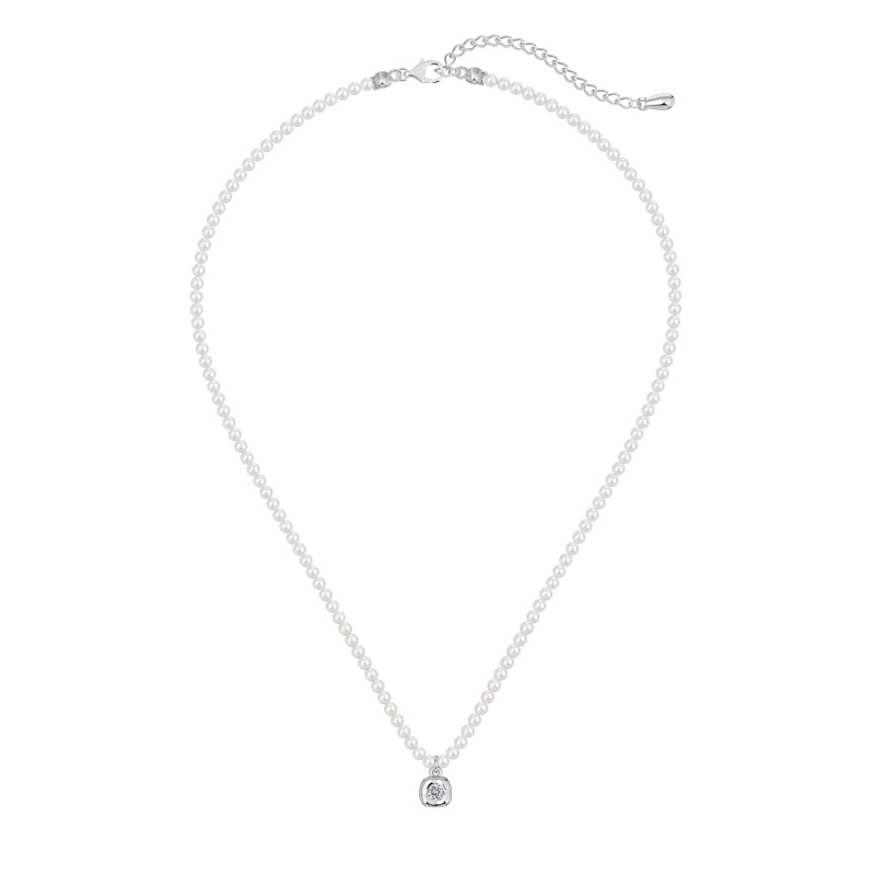 925 Sterling Silver Cubic Zirconia Necklace