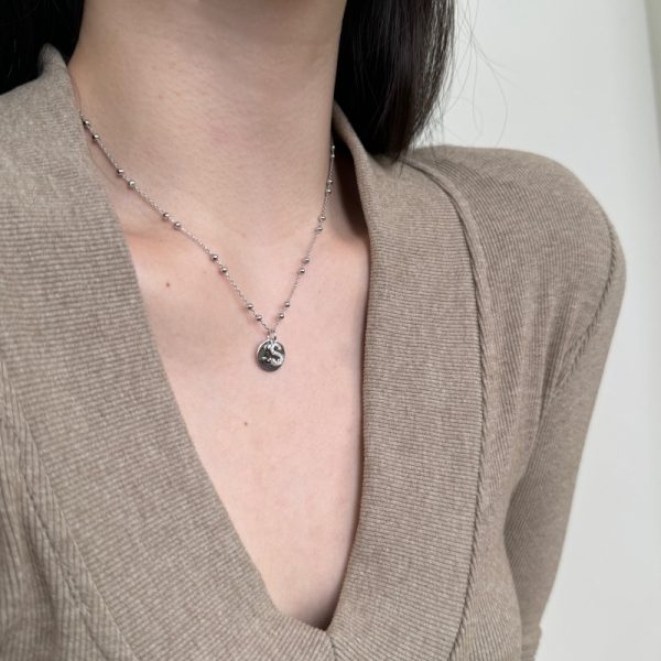 925 Sterling Silver Cubic Zirconia Necklace