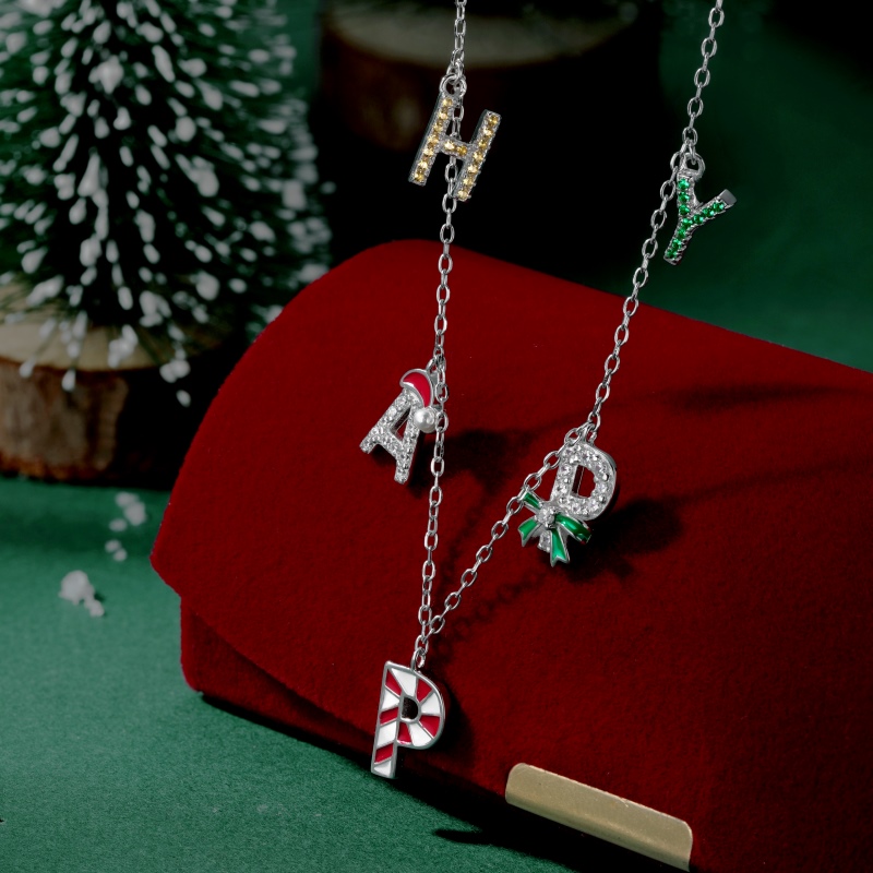 925 Sterling Silver Cubic Zirconia Necklace - Image 2