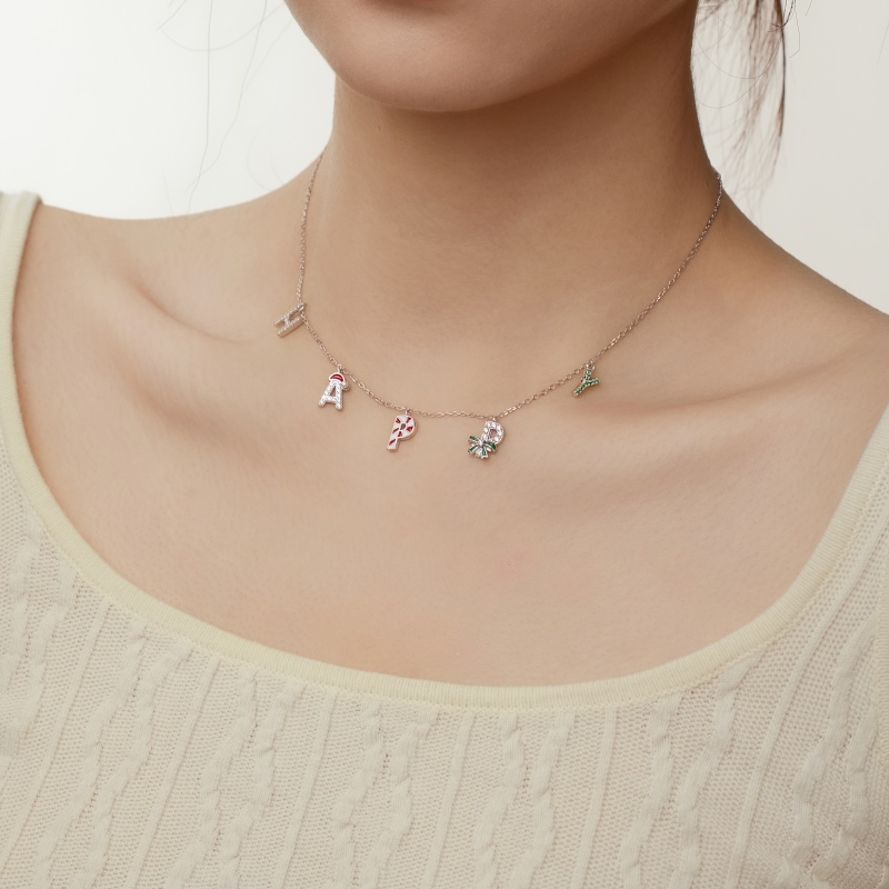 925 Sterling Silver Cubic Zirconia Necklace - Image 3