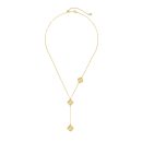 925 Sterling Silver 18K Gold Plated Necklace