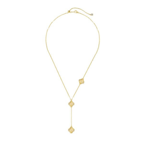 925 Sterling Silver 18K Gold Plated Necklace