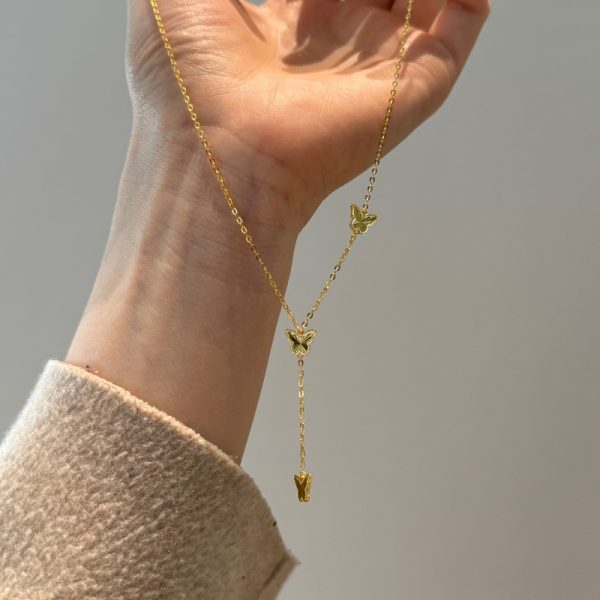 925 Sterling Silver 18K Gold Plated Necklace