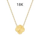 925 Sterling Silver 18K Gold Plated Necklace