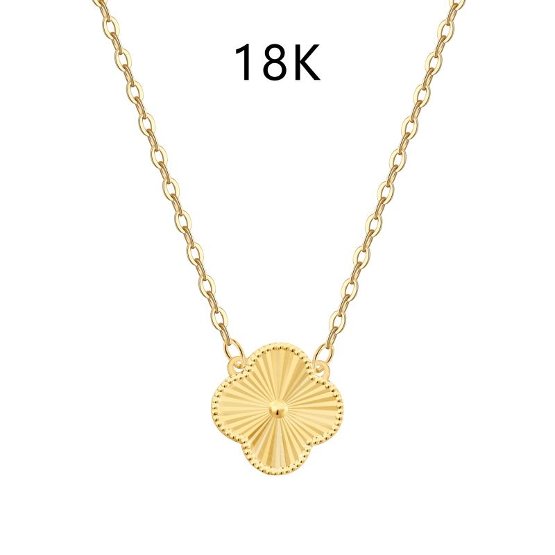 925 Sterling Silver 18K Gold Plated Necklace