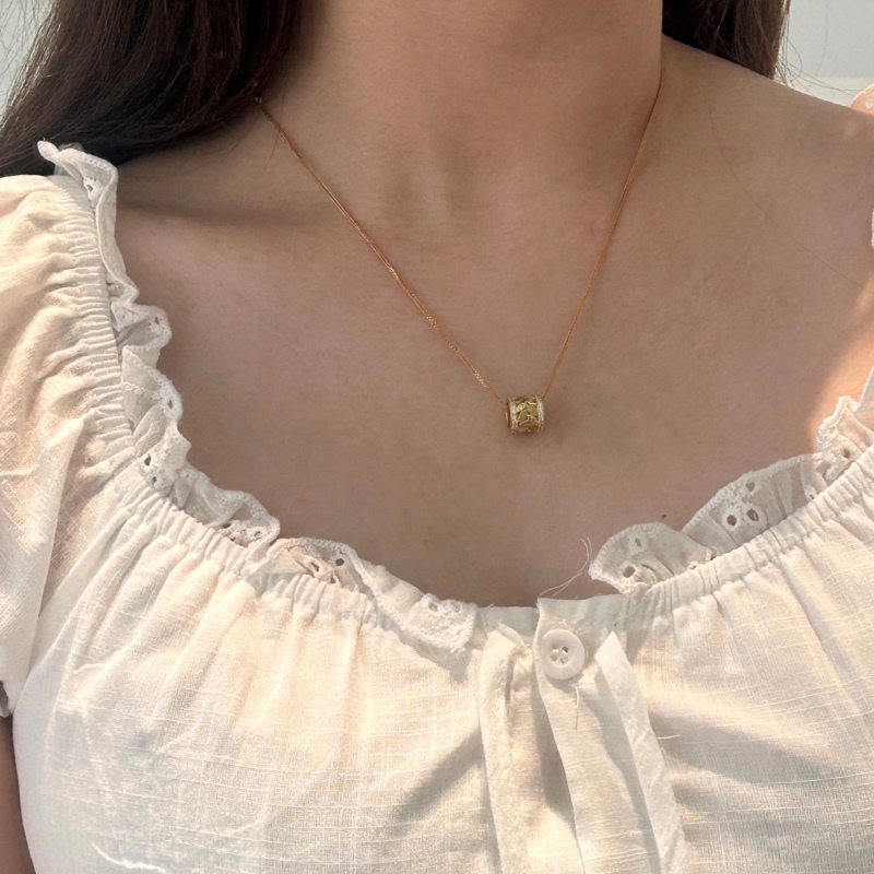 925 Sterling Silver Cubic Zirconia Necklace - Image 3