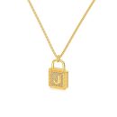 925 Sterling Silver 18K Gold Plated Cubic Zirconia Necklace