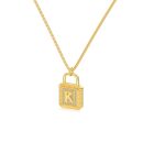 925 Sterling Silver 18K Gold Plated Cubic Zirconia Necklace