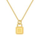 925 Sterling Silver 18K Gold Plated Necklace
