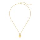 925 Sterling Silver 18K Gold Plated Necklace