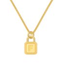 925 Sterling Silver 18K Gold Plated Necklace