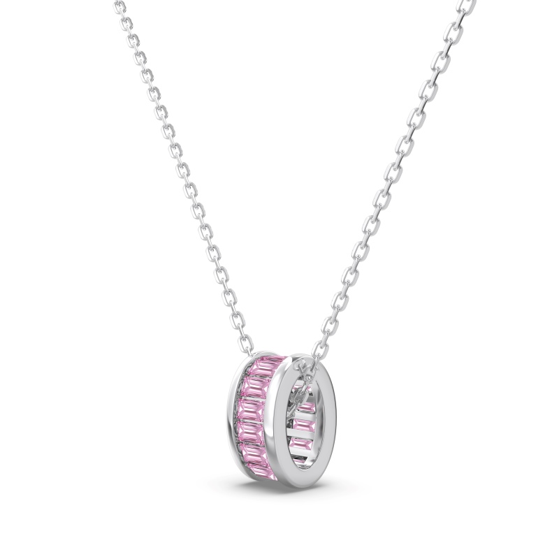 925 Sterling Silver Cubic Zirconia Necklace